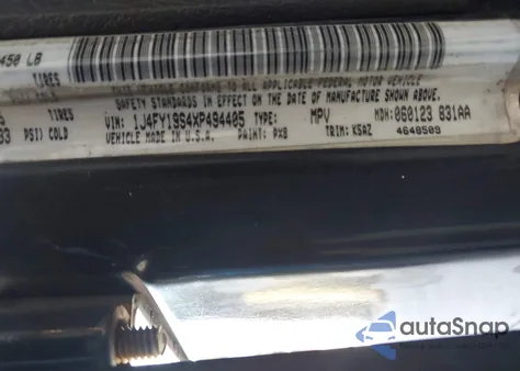 1999 Jeep Wrangler Sport из США, поврежденный, VIN 1J4FY19S4XP494405